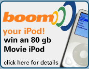 Boom your Ipod